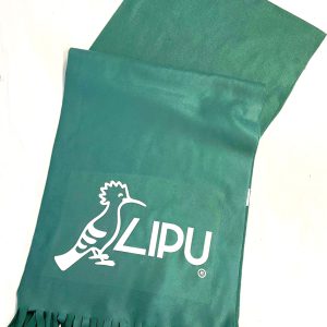 sciarpa verde con logo lipu