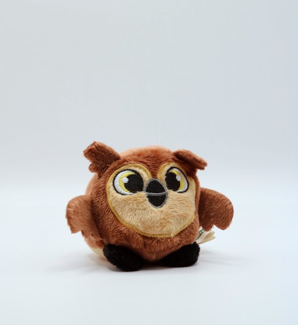 Peluche gufetto tondo